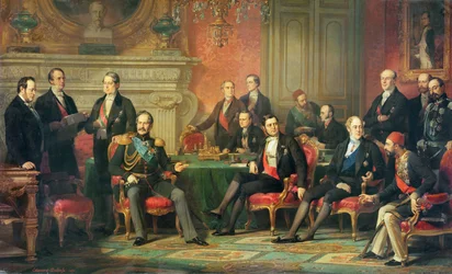 Het Congres van Parijs, 25 februari tot 30 maart, 1856
